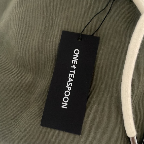 ⏰FLASH SALE!⏰✨NEW!✨Free People OneTeaspoon Khaki Cargo Adventure Hoodie - Picture 12 of 12